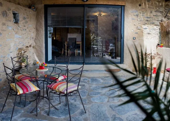 Le Nid D' Evol Avec Balneo,terrasse Et Vue Sur La Montagne Olette